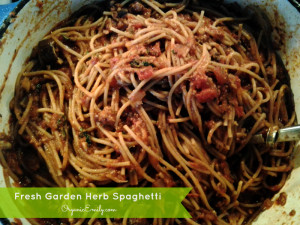 Fresh Herb Spaghetti