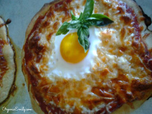 Sunny-side Up Pizza