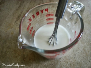 Cornstarch and Water