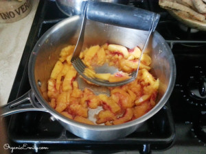 Mashed Peaches
