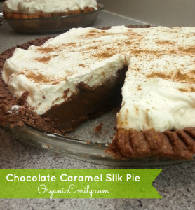Chocolate Caramel Silk Pie