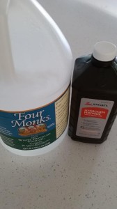 Vinegar and Hydrogen Peroxide