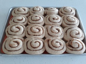 Second Rise Natural Yeast Cinnamon Rolls