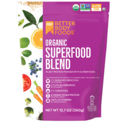 1 case of 6 (360 grams) bags Organic Superfood Blend