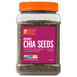 1 case of 6 (2# tubs) Organic Chia Seeds