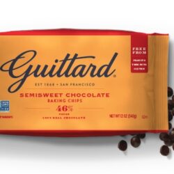 25# box Guittard Semisweet Chocolate Drops 1,000 ct.