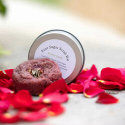 Rose and Geranium Sugar Scrub Bar - 2 oz