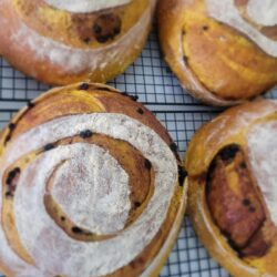 Golden Spiced Currant Loaf