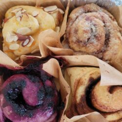 Brioche Mixed Flavor Rolls - Seasonal (August - October) 4 count