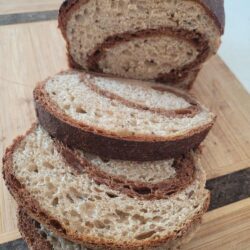 Marbled Rye Sandwich Loaf